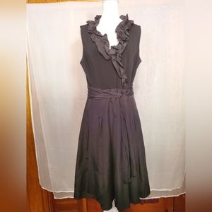Black casual dress